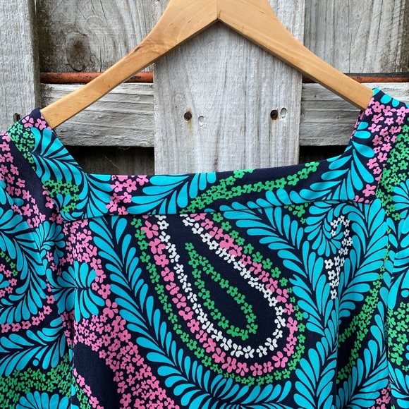 Lilly Pulitzer Newport Jersey Dress in Paisley - Picture 4 of 8